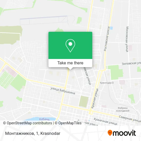 Монтажников, 1 map