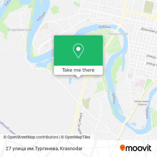 27 улица им.Тургенева map