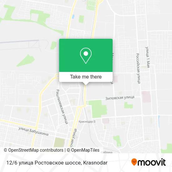 12/6 улица Ростовское шоссе map