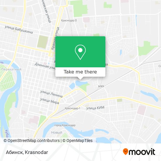 Абинск map