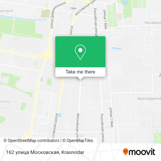 162 улица Московская map