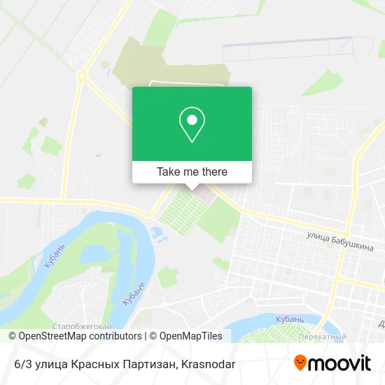 6/3 улица Красных Партизан map
