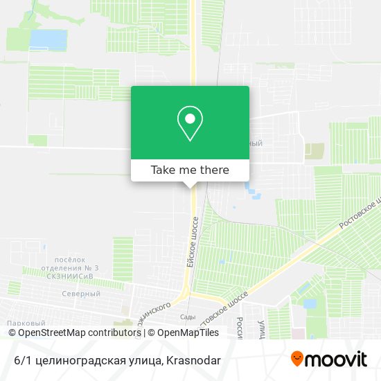 6/1 целиноградская улица map