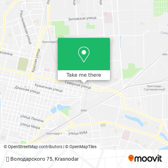 🏤 Володарского 75 map