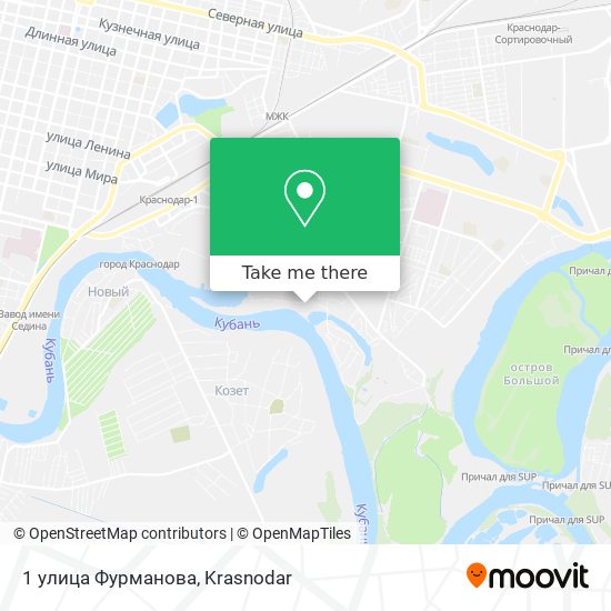 1 улица Фурманова map