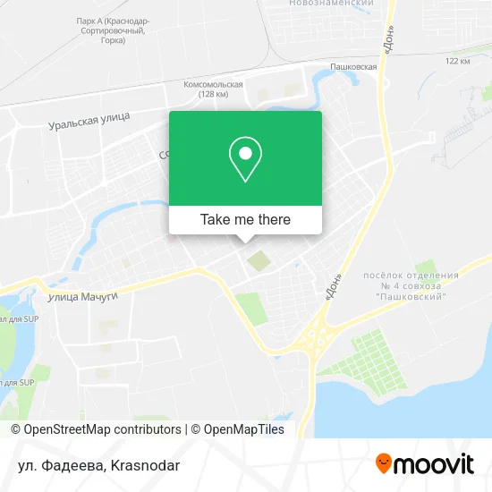ул. Фадеева map