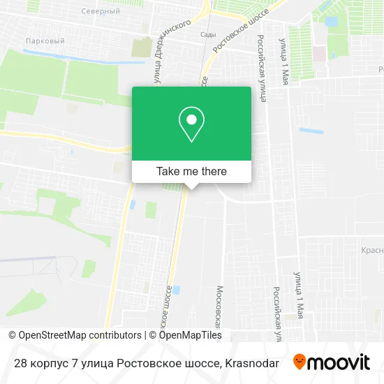 28 корпус 7 улица Ростовское шоссе map