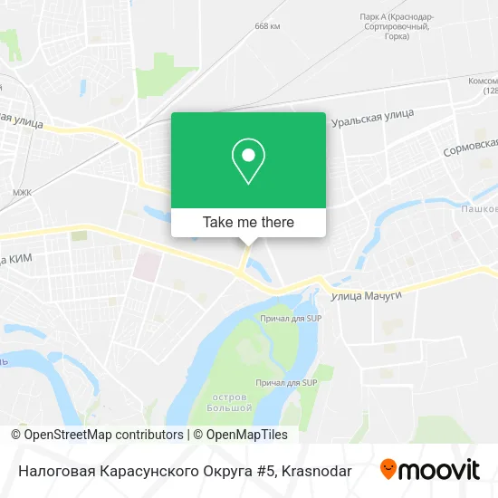 Налоговая Карасунского Округа #5 map