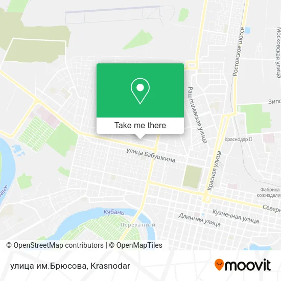 улица им.Брюсова map