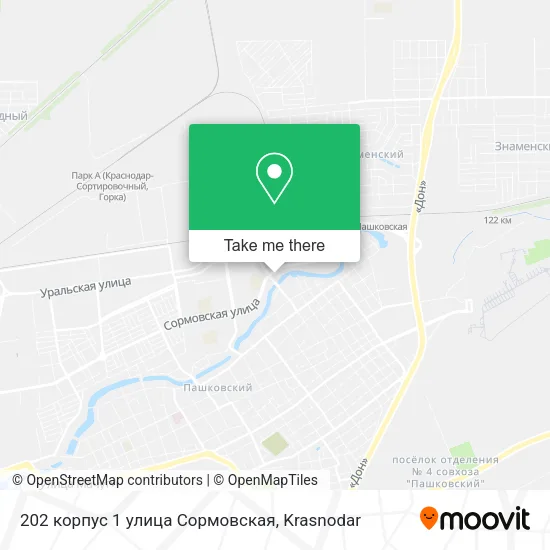 202 корпус 1 улица Сормовская map