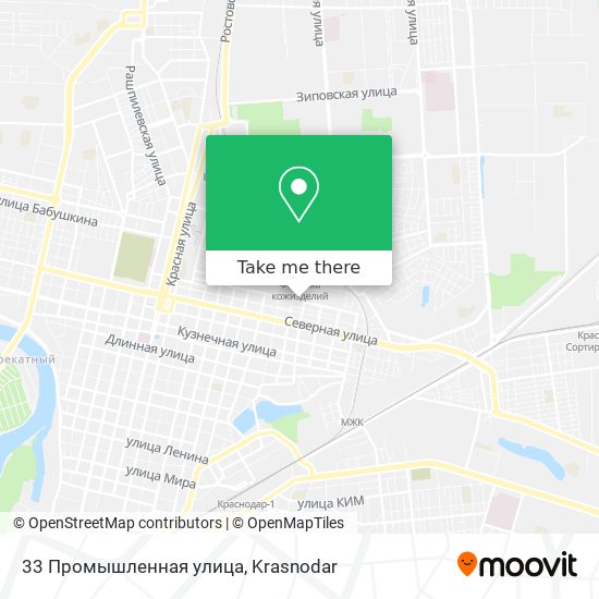 33 Промышленная улица map
