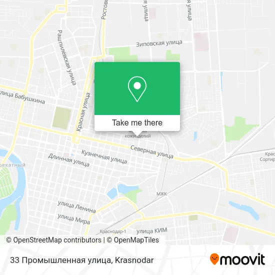 33 Промышленная улица map