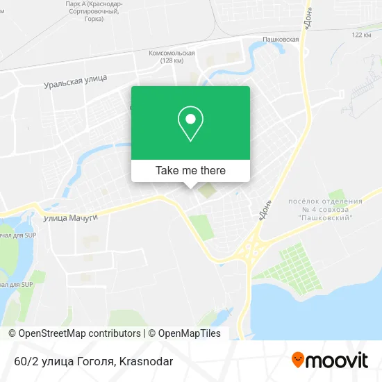 60/2 улица Гоголя map