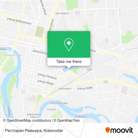 Ресторан Ривьера map