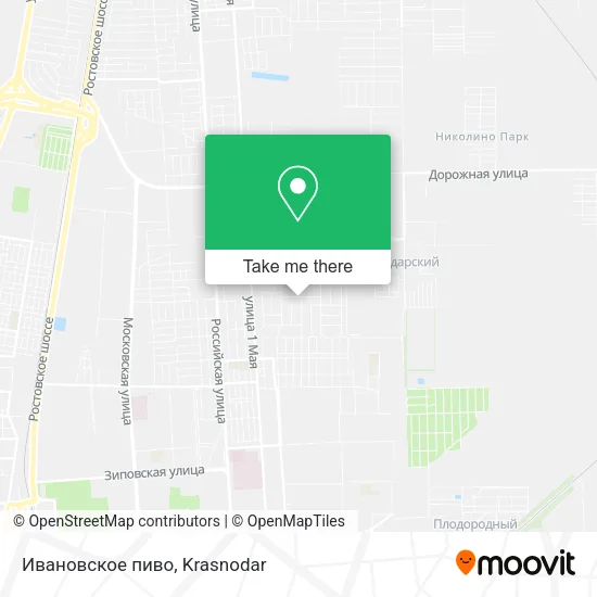 Ивановское пиво map