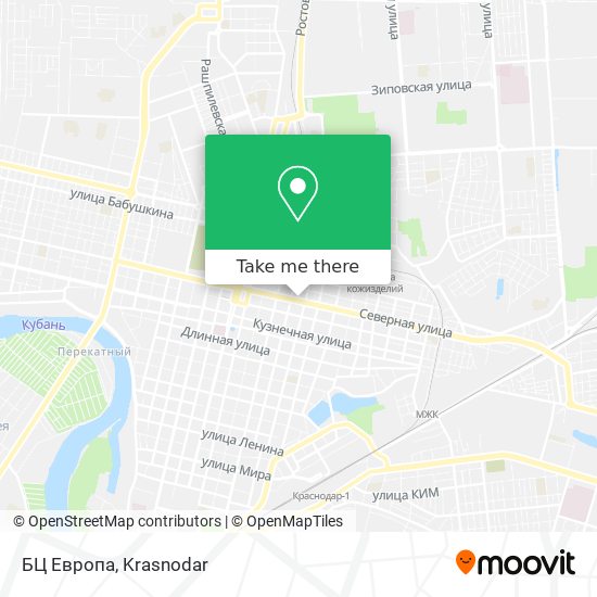 БЦ Европа map