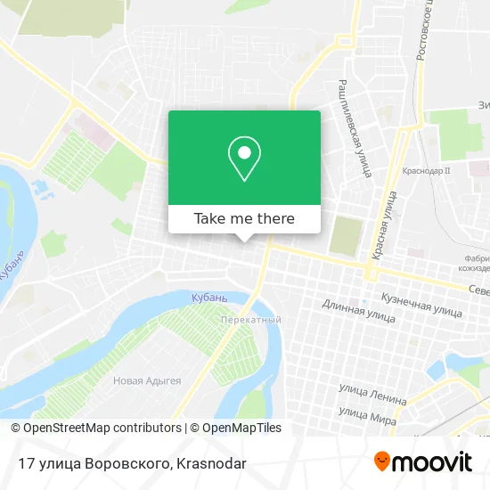 17 улица Воровского map
