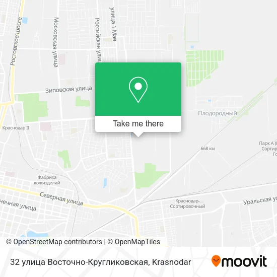32 улица Восточно-Кругликовская map