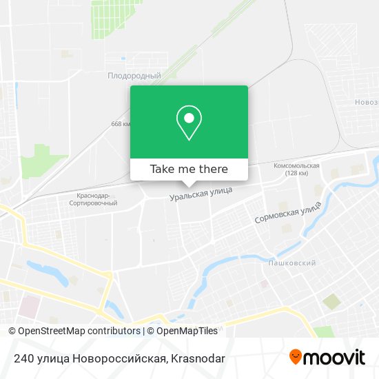 240 улица Новороссийская map