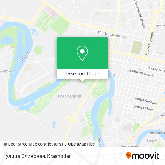 улица Сливовая map