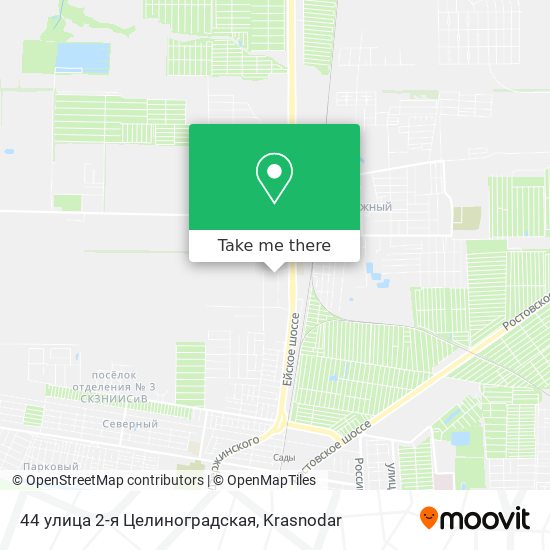 44 улица 2-я Целиноградская map