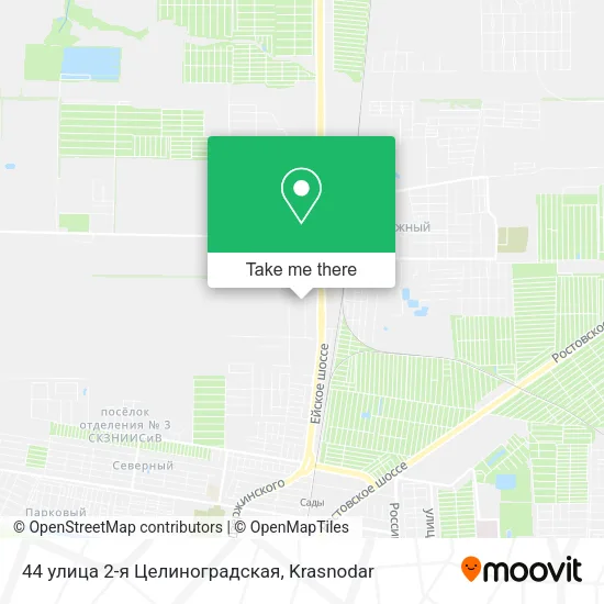 44 улица 2-я Целиноградская map