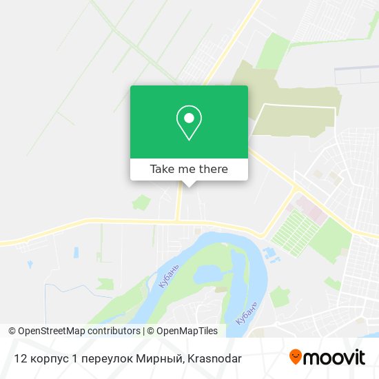 12 корпус 1 переулок Мирный map