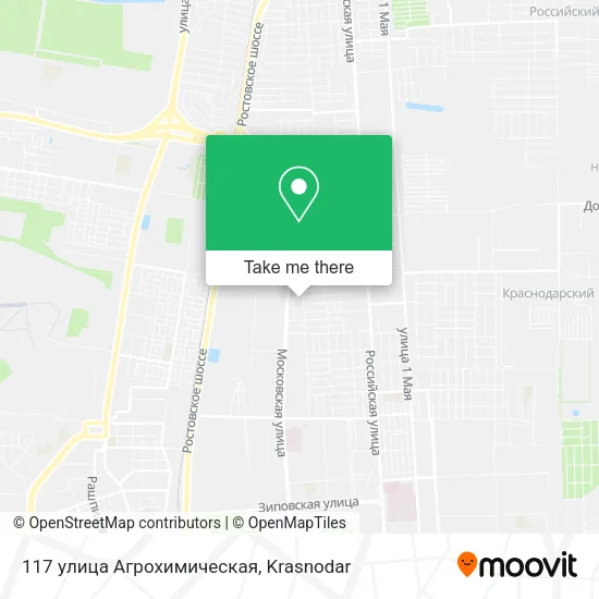 117 yлица Агрохимическая map