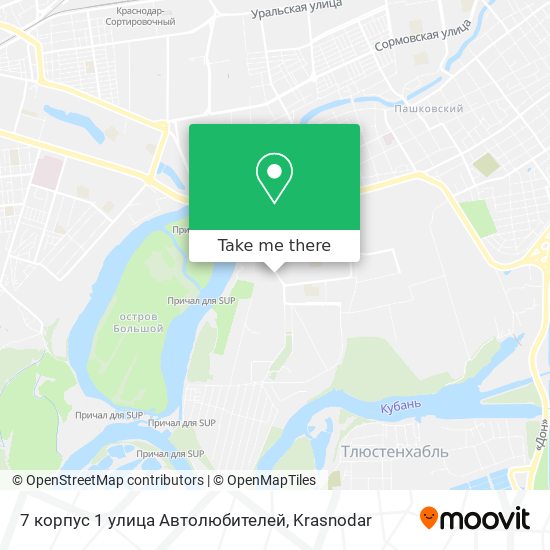 7 корпус 1 улица Автолюбителей map