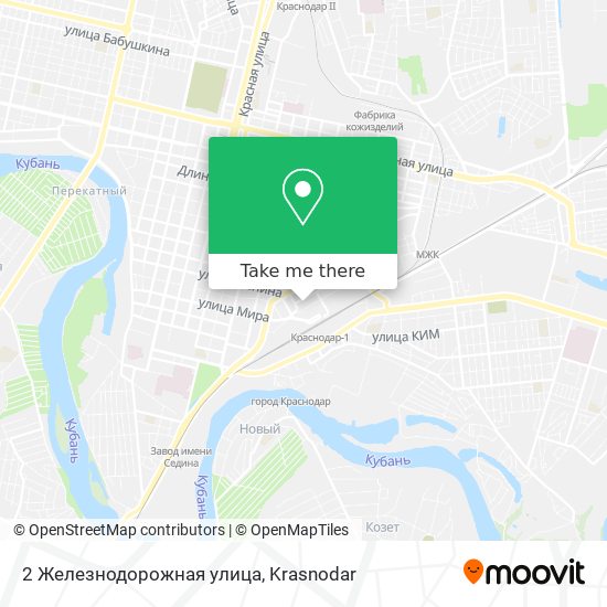 2 Железнодорожная улица map