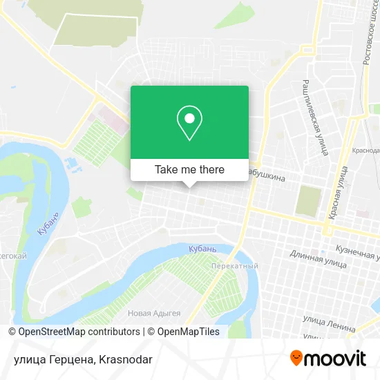 улица Герцена map