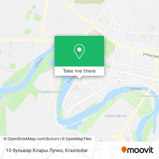 10 бульвар Клары Лучко map
