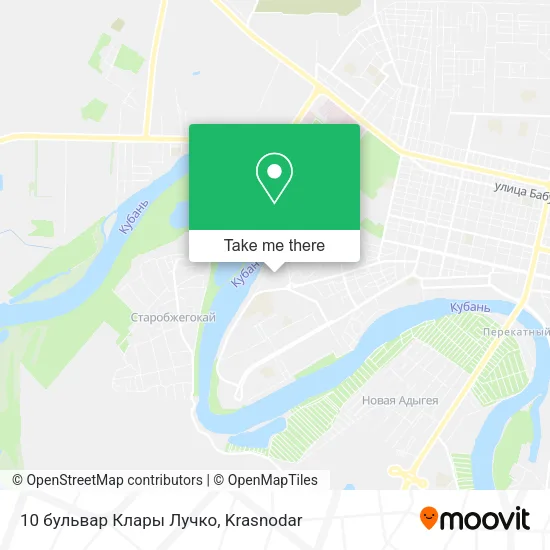 10 бульвар Клары Лучко map