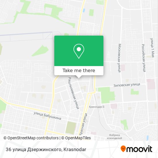 36 улица Дзержинского map