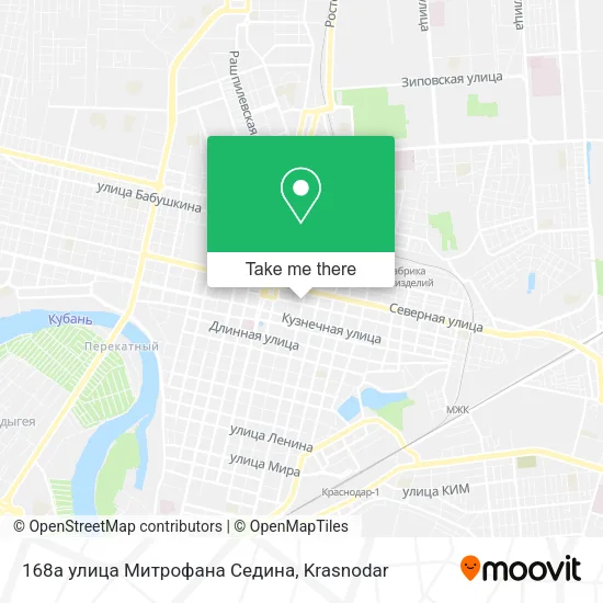 168а улица Митрофана Седина map