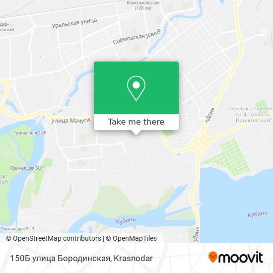 150Б улица Бородинская map