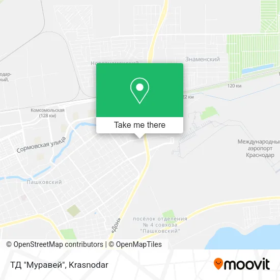 ТД "Муравей" map