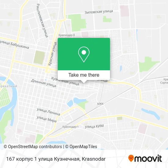 167 корпус 1 улица Кузнечная map