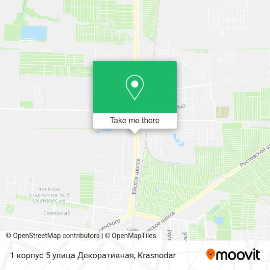 1 корпус 5 улица Декоративная map