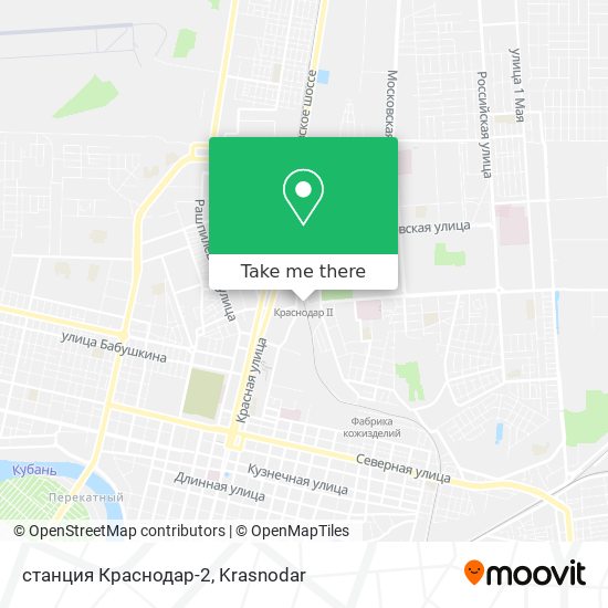 станция Краснодар-2 map