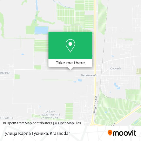 улица Карла Гусника map