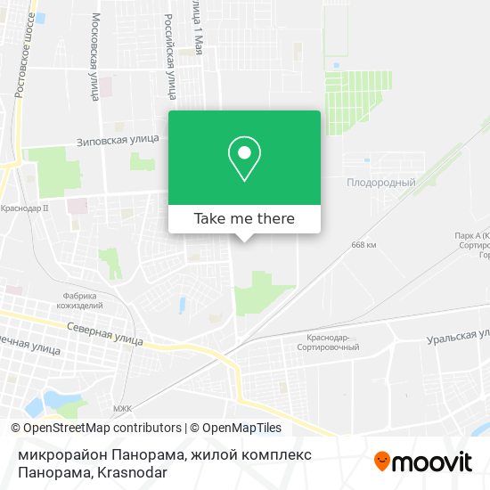 микрорайон Панорама, жилой комплекс Панорама map