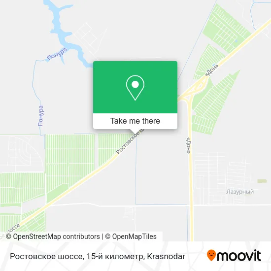 Ростовское шоссе, 15-й километр map