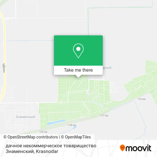 дачное некоммерческое товарищество Знаменский map