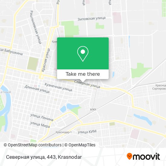Северная улица, 443 map