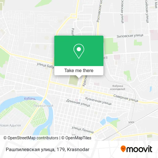 Рашпилевская улица, 179 map