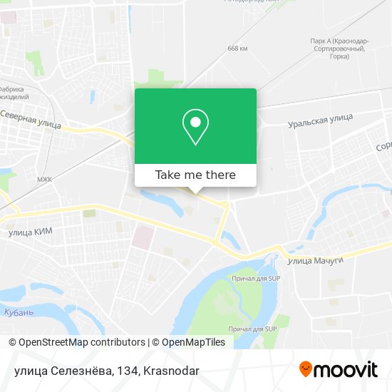 улица Селезнёва, 134 map