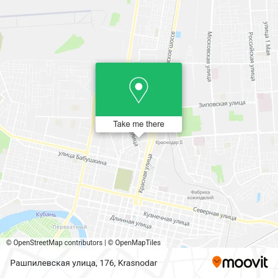 Рашпилевская улица, 176 map