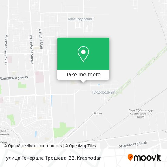 улица Генерала Трошева, 22 map