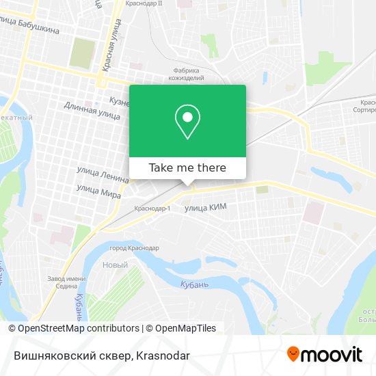 Вишняковский сквер map